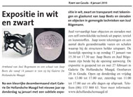 expositie De Hollandsche Maagd-krant van Gouda 8-1-2010
